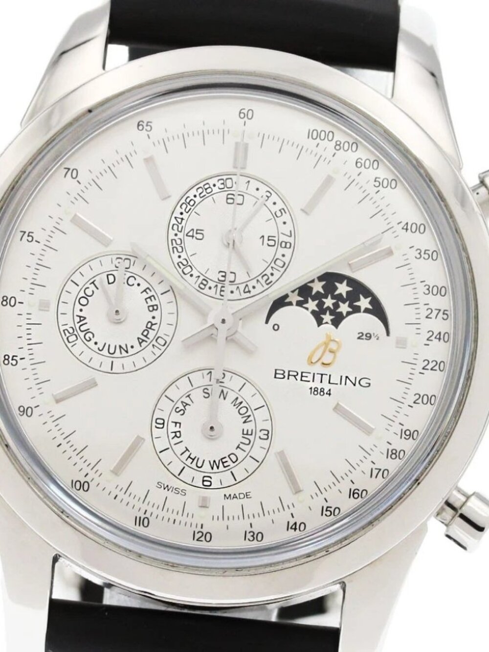 BREITLING Transocean A19310 Chronograph Triple Automatic Men's Watch_863788